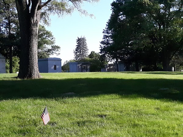 Forest Lawn Funeral Home, Cemetery, and Mausoleum grounds