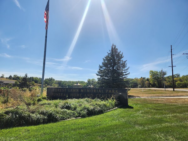 Forest Lawn Funeral Home, Cemetery, and Mausoleum grounds
