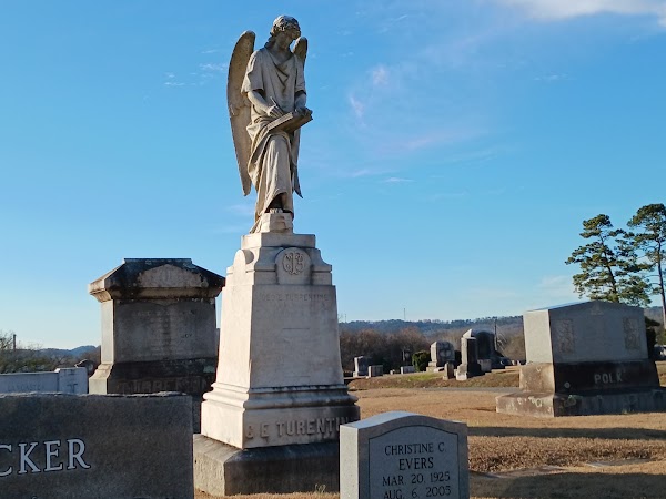 Forrest Cemetery grounds