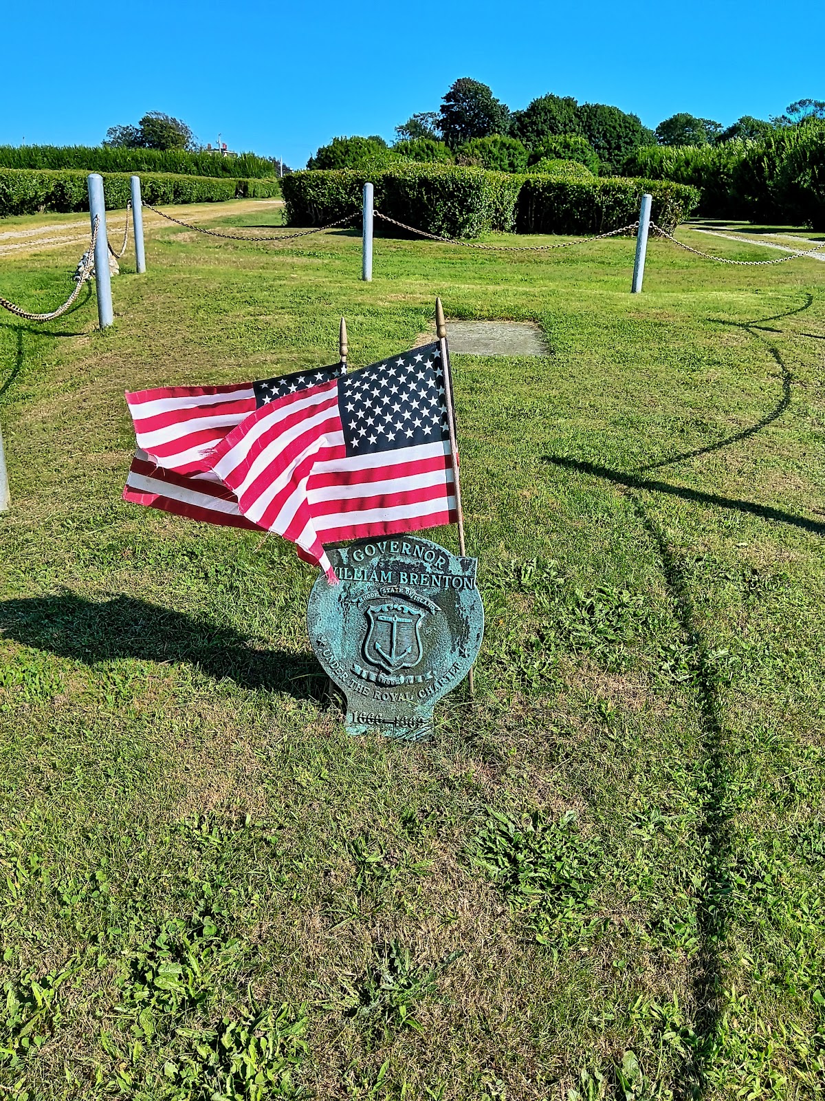 Fort Adams Cemetery cemetery grounds and headstones