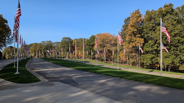 Fort Custer National Cemetery grounds