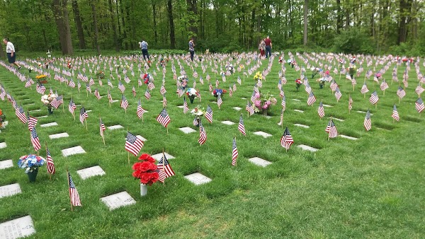 Fort Custer National Cemetery grounds