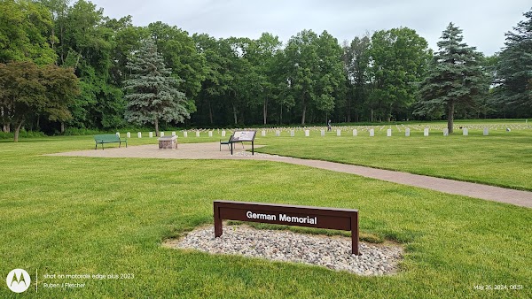 Fort Custer National Cemetery grounds