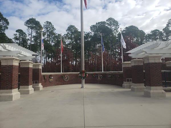 Fort Jackson National Cemetery grounds