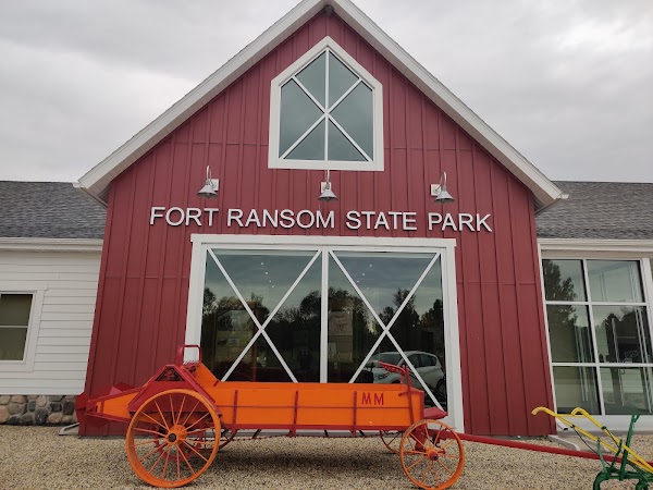 Fort Ransom State Park grounds