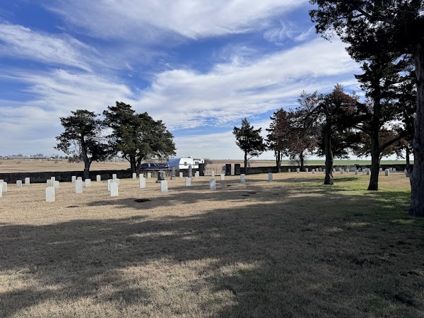Fort Reno Post Cemetery grounds