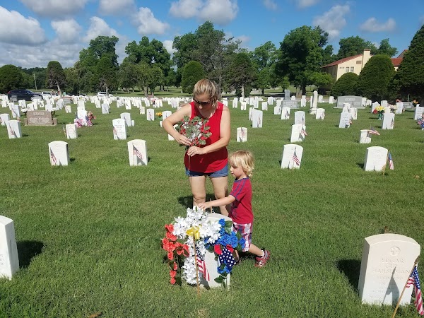 Fort Sill Post Cemetery grounds