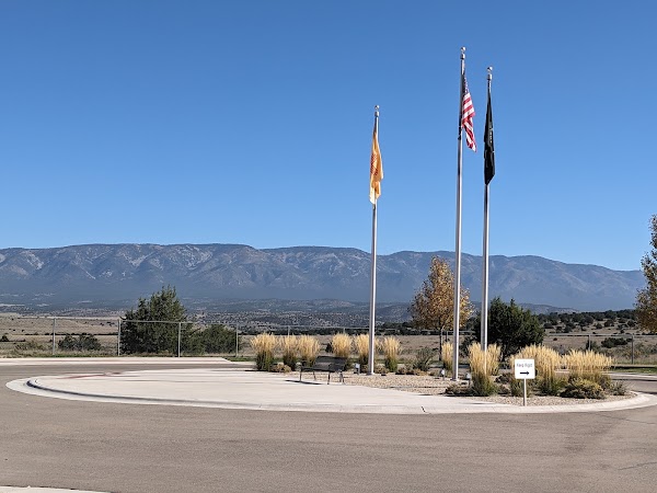 Fort Stanton Cemetery grounds