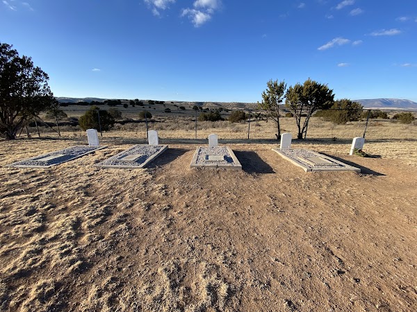 Fort Stanton Cemetery grounds