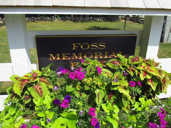 Foss Memorial Park grounds