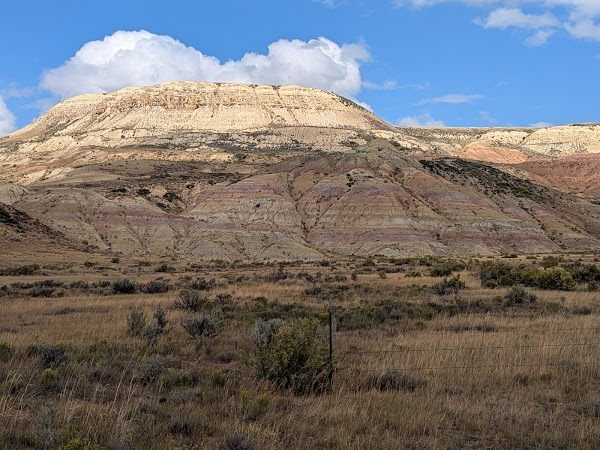 Fossil Butte National Monument grounds