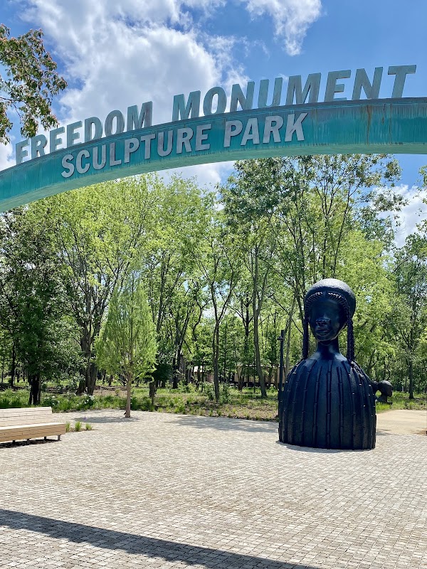 Freedom Monument Sculpture Park (part of Legacy Museum) grounds