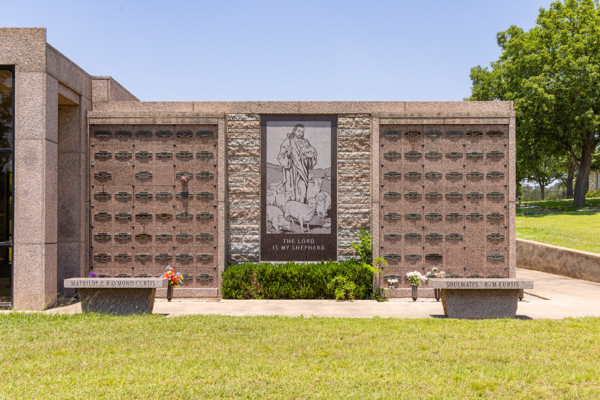 Garden of Memories Cemetery cemetery grounds and headstones