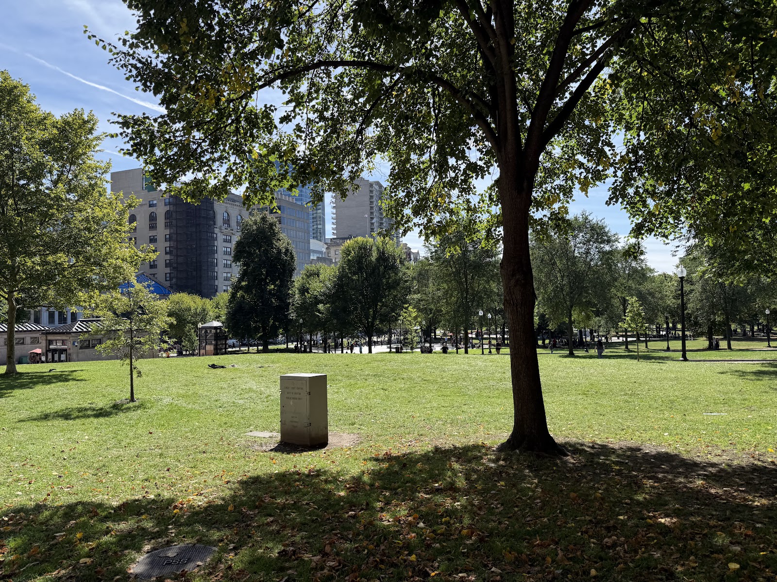 Garden of Remembrance 9/11 Memorial cemetery grounds and headstones