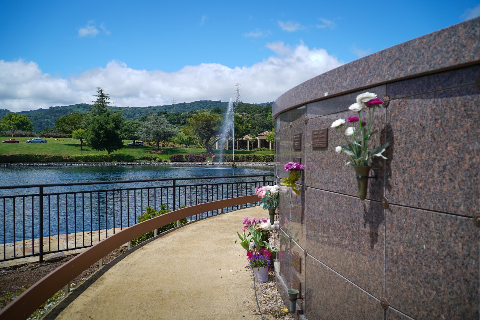 Gate of Heaven Catholic Cemetery cemetery grounds and headstones