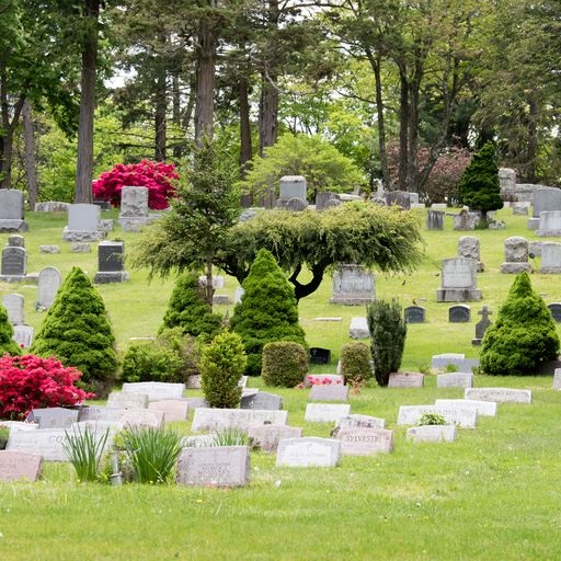 Gate of Heaven Cemetery cemetery grounds and headstones