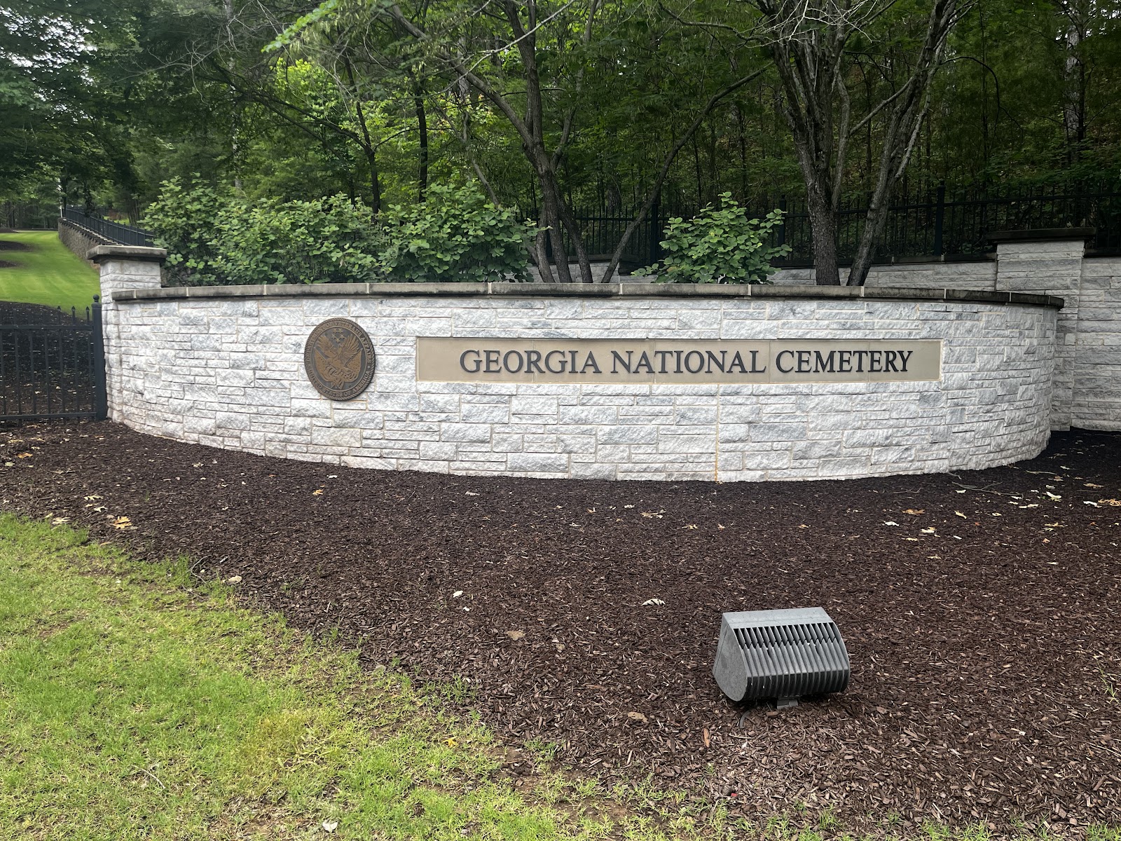 Georgia National Cemetery -Canton GA cemetery grounds and headstones