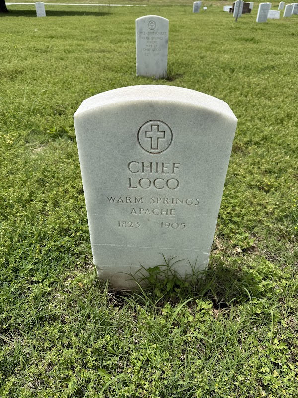 Geronimo's Grave Site grounds