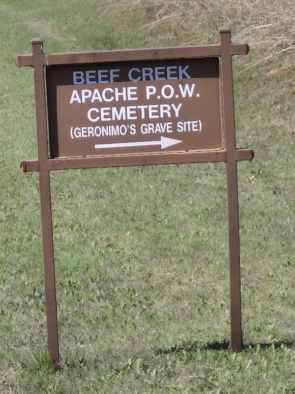 Geronimo's Grave Site grounds