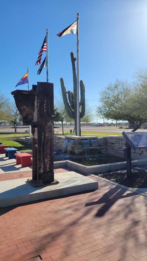 Gila Bend 9/11 Memorial Park grounds