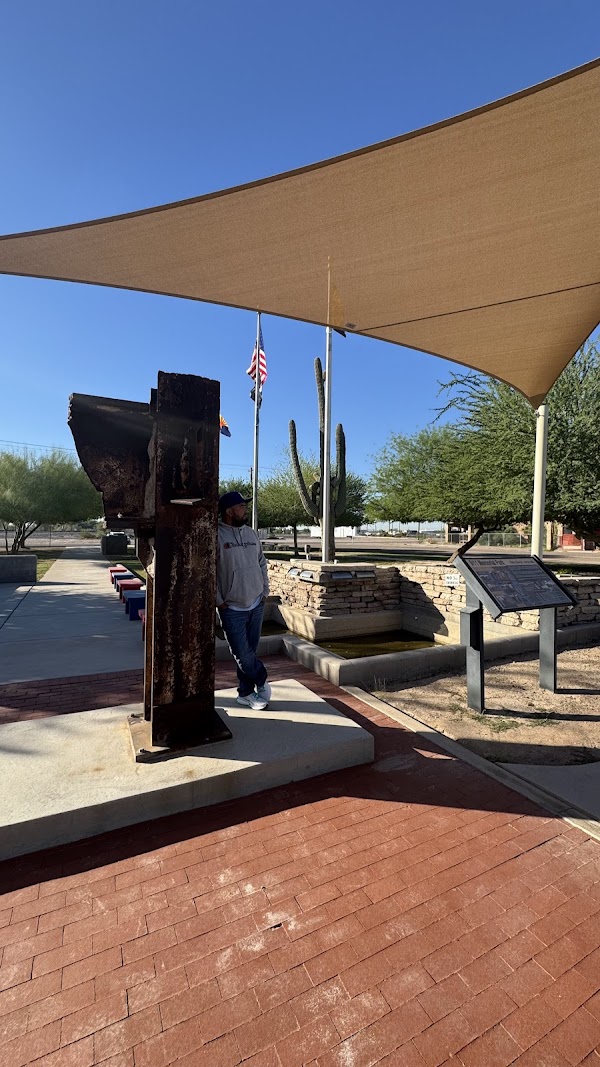 Gila Bend 9/11 Memorial Park grounds