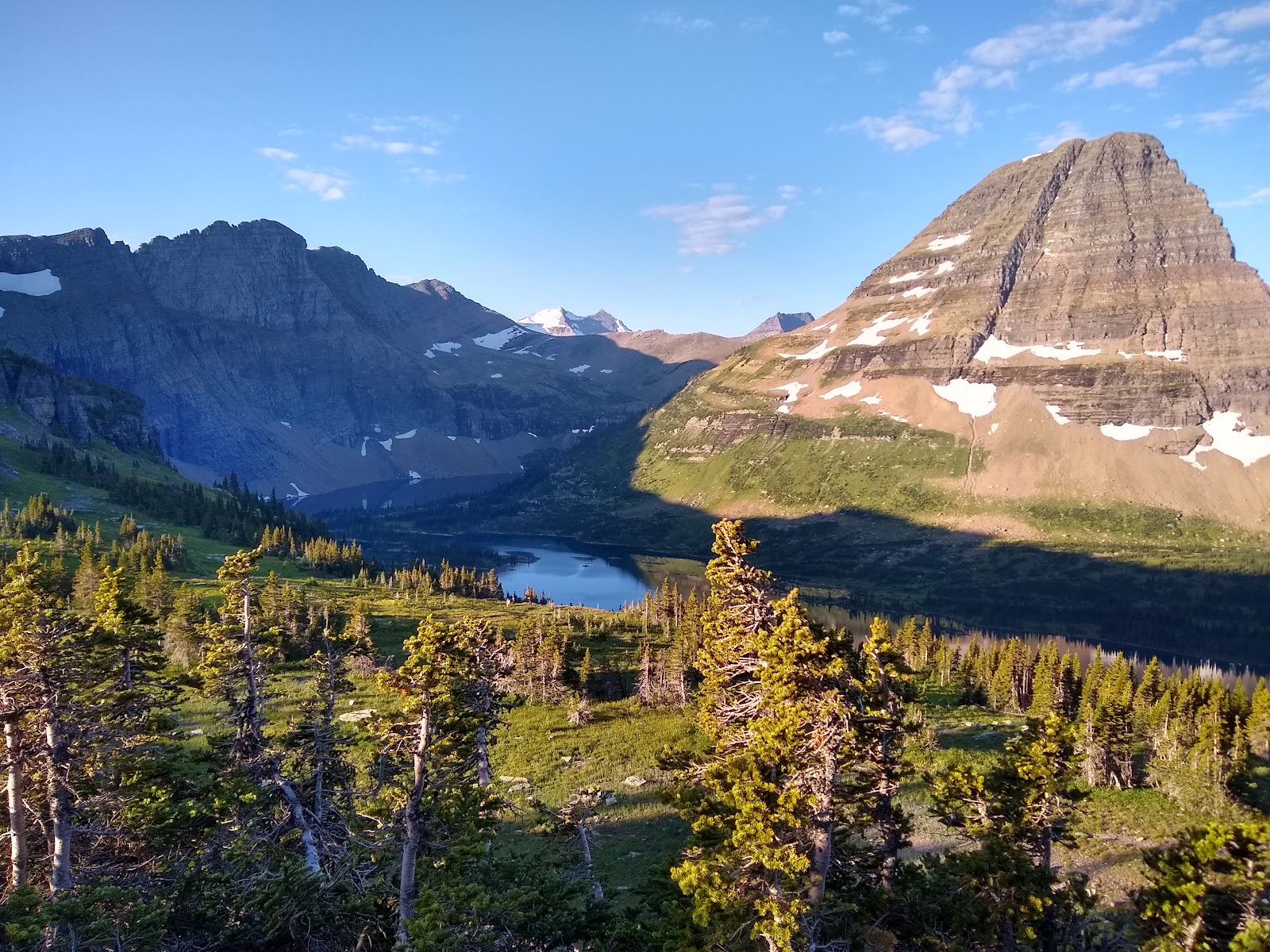 Glacier National Park cemetery grounds and headstones