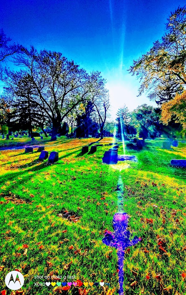 Glen Oaks Cemetery grounds
