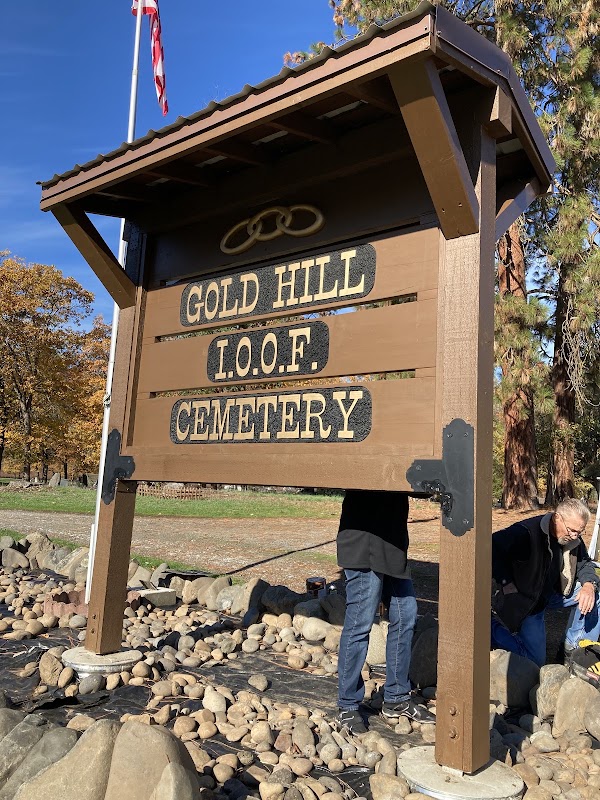 Gold Hill IOOF Cemetery grounds