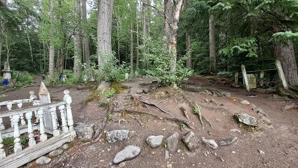 Gold Rush Cemetery grounds