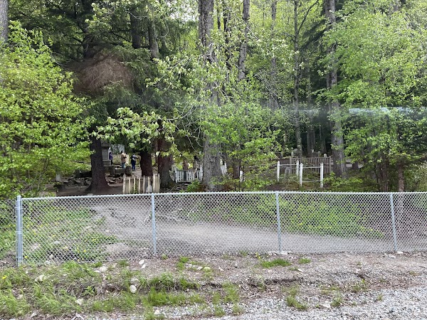 Gold Rush Cemetery grounds