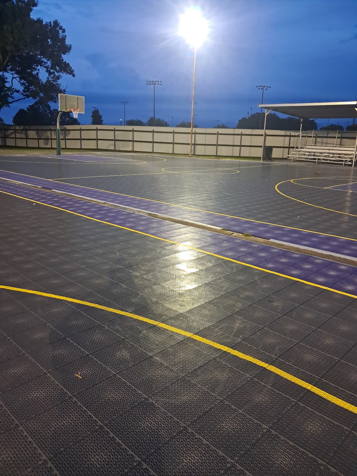 Gossen Memorial Park cemetery grounds and headstones