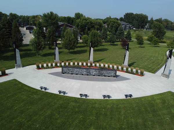 Grand Forks Veterans Memorial Park grounds