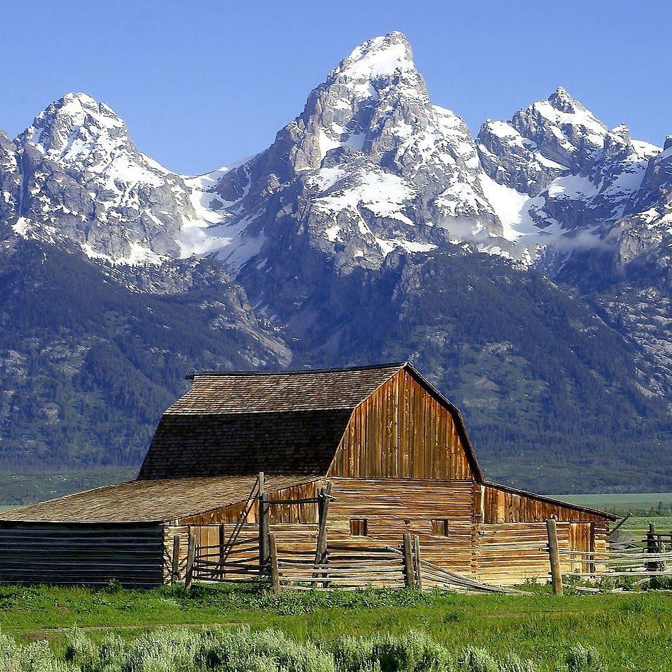 Grand Teton National Park headstone and grounds