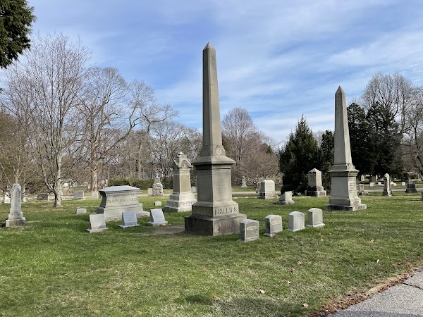 Grave of HP Lovecraft grounds