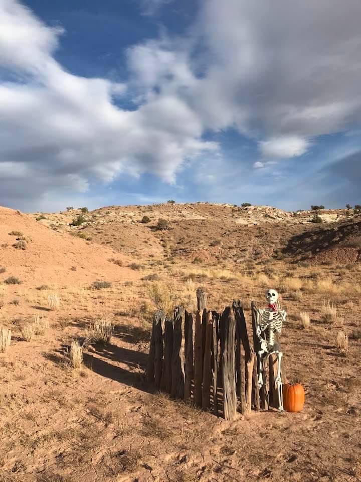 Gravesite headstone and grounds