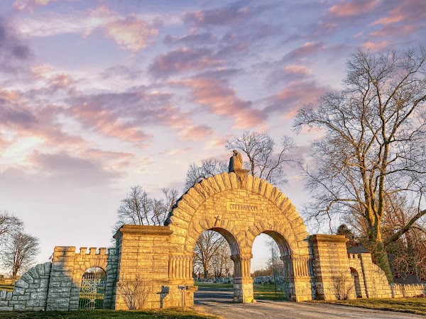 Greenwood Cemetery grounds