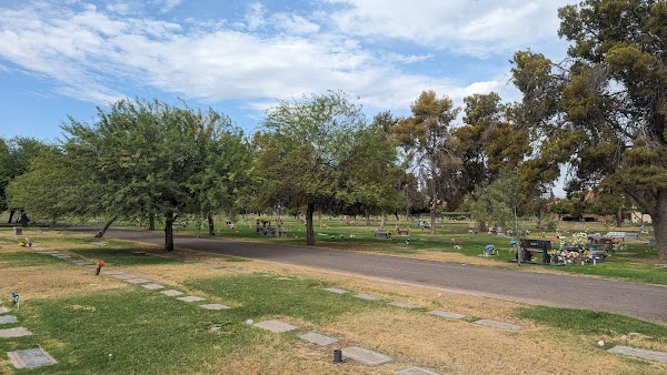 Greenwood Memory Lawn Mortuary & Cemetery grounds