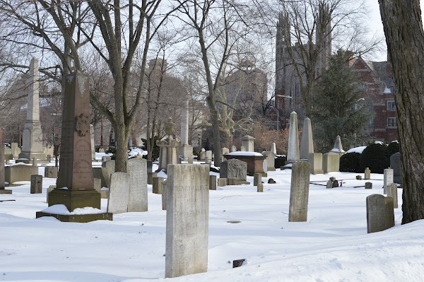 Grove St Cemetery grounds