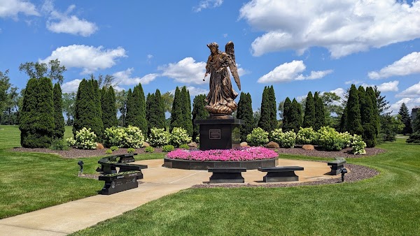 Guardian Angel Cemetery grounds