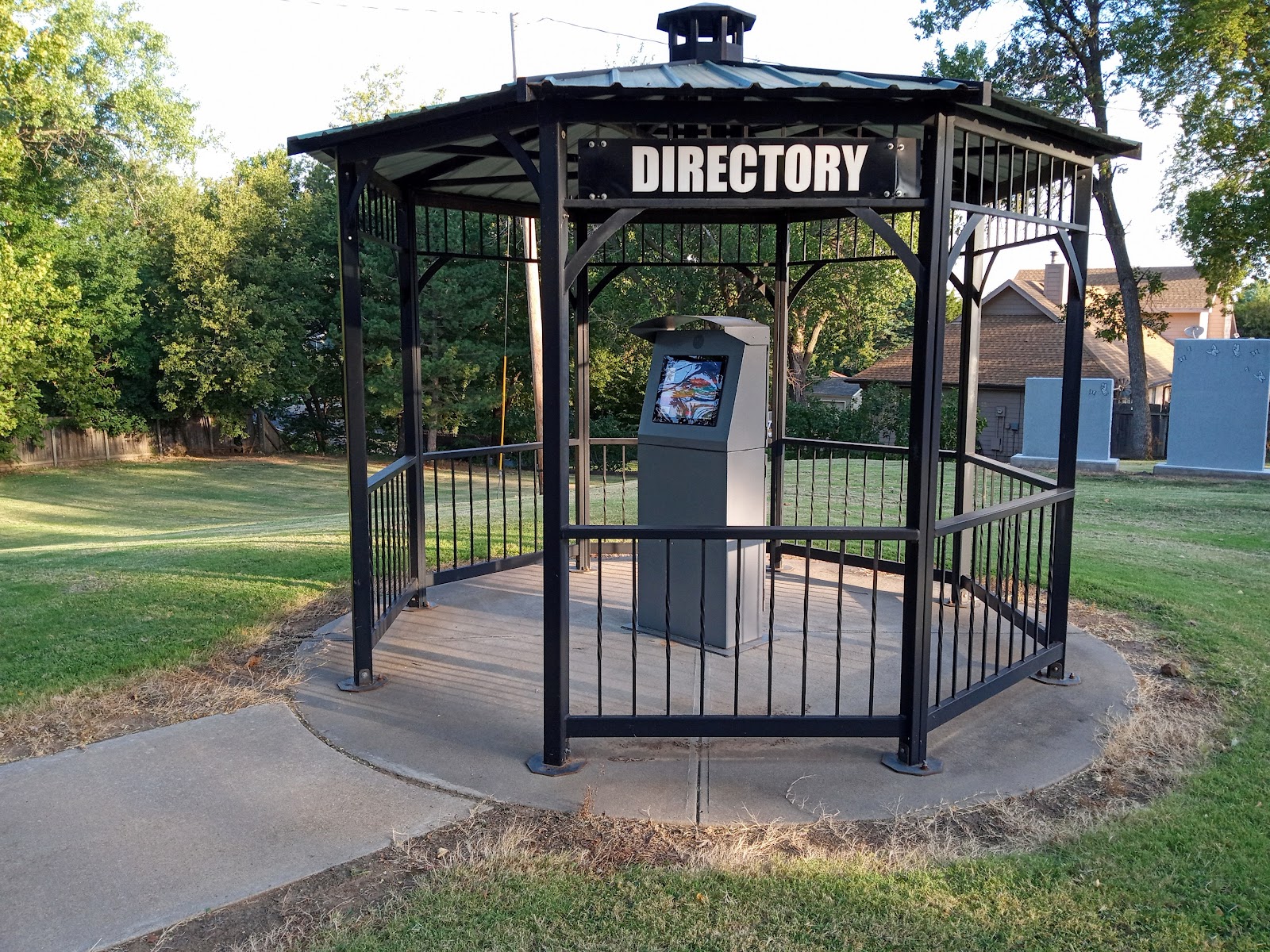 Gypsum Hill Cemetery cemetery grounds and headstones