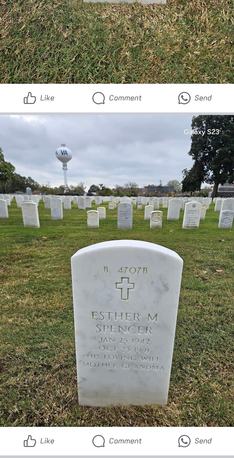 Hampton National Cemetery cemetery grounds and headstones