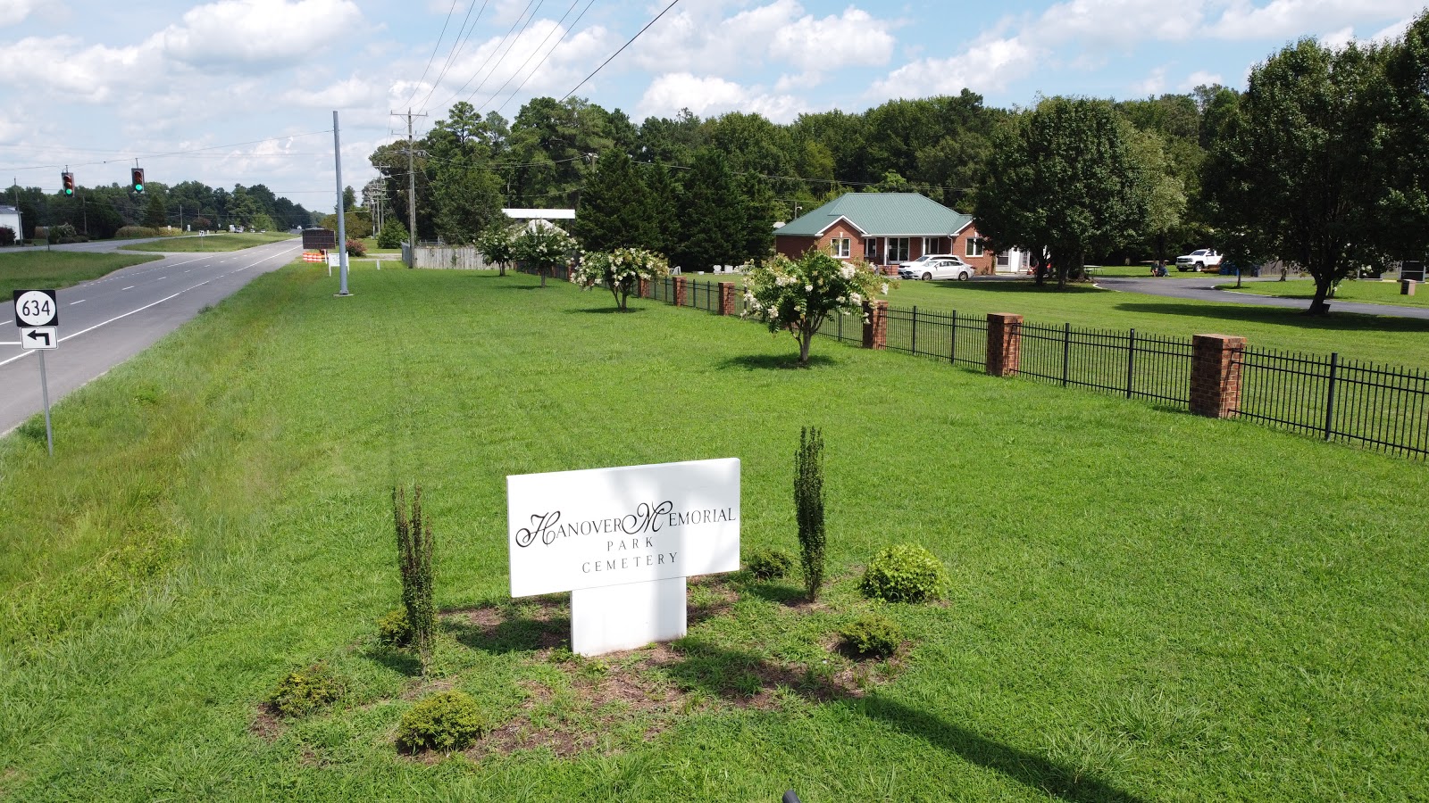 Hanover Memorial Park Cemetery cemetery grounds and headstones