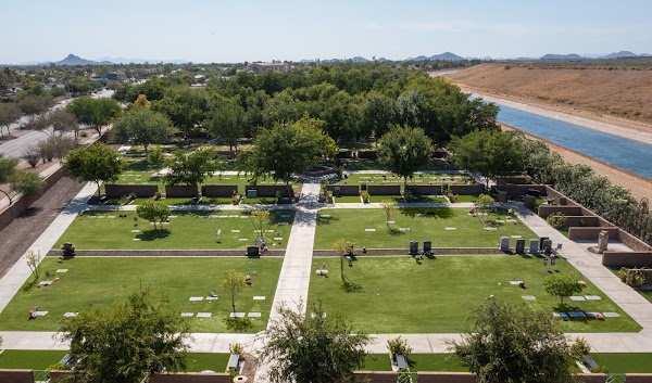 Hansen Desert Hills Mortuary and Cemetery grounds
