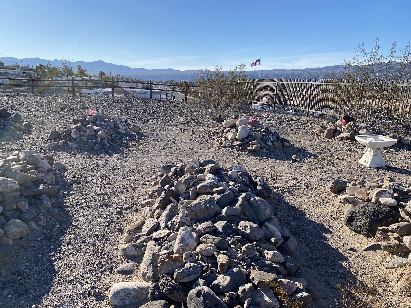 Hardyville Cemetery cemetery grounds and headstones
