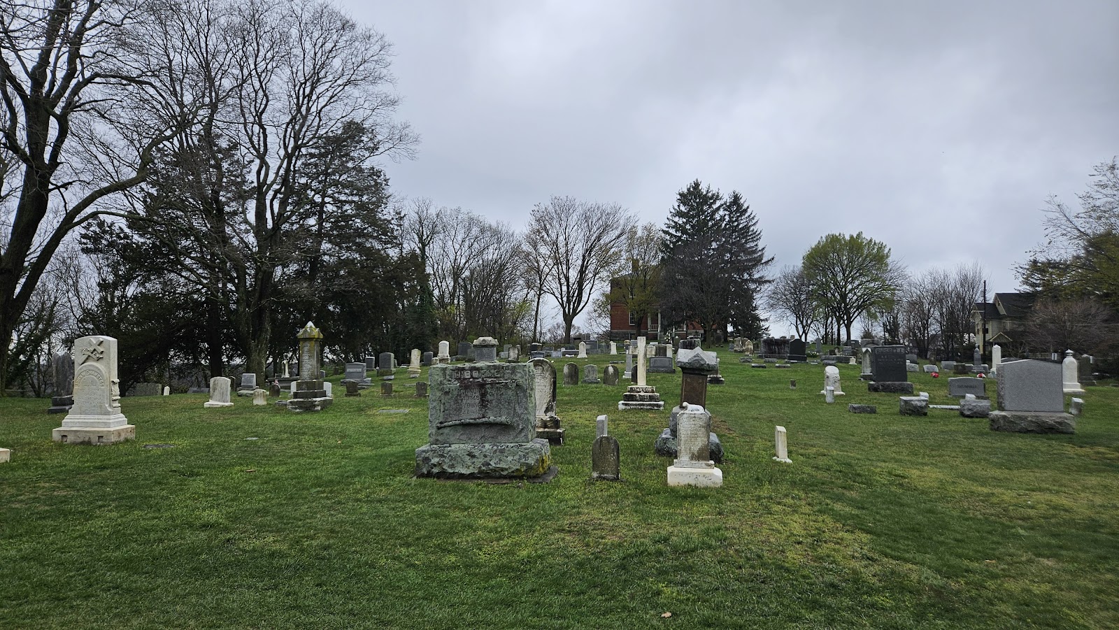 Harper Cemetery cemetery grounds and headstones