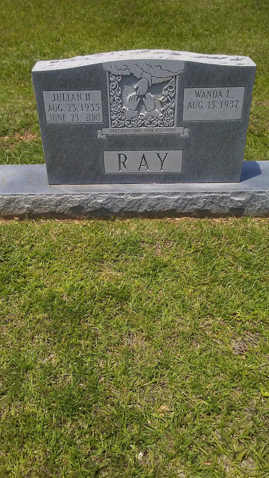 Harperville Memorial Park cemetery grounds and headstones