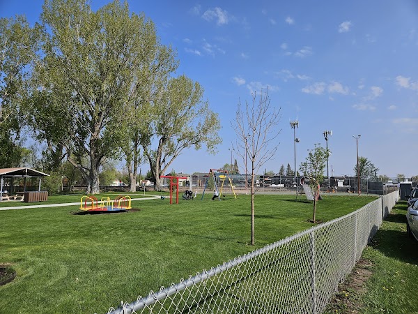 Harry Worrell Memorial Park grounds