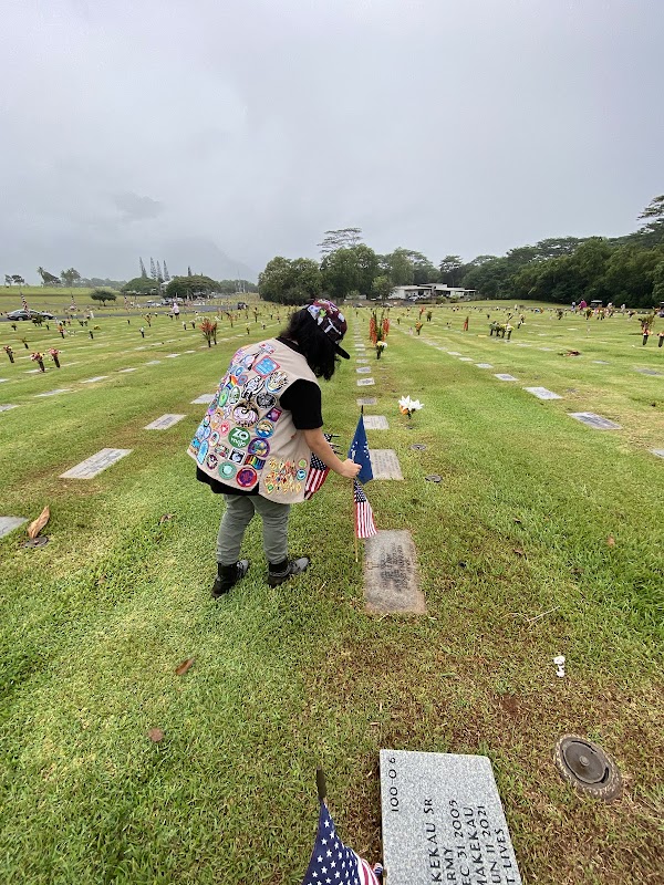 Hawaii State Veterans Cemetery grounds