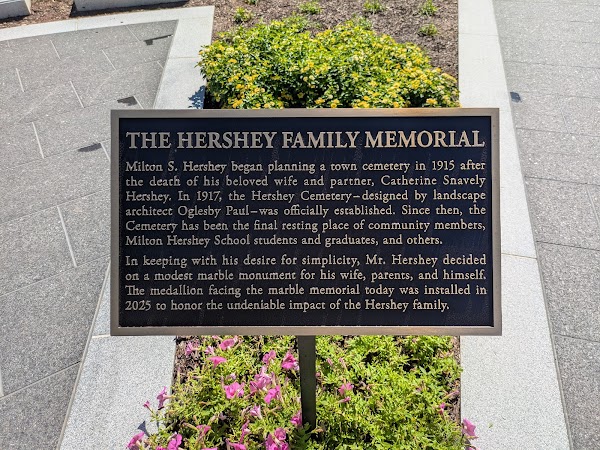 Hershey Cemetery grounds