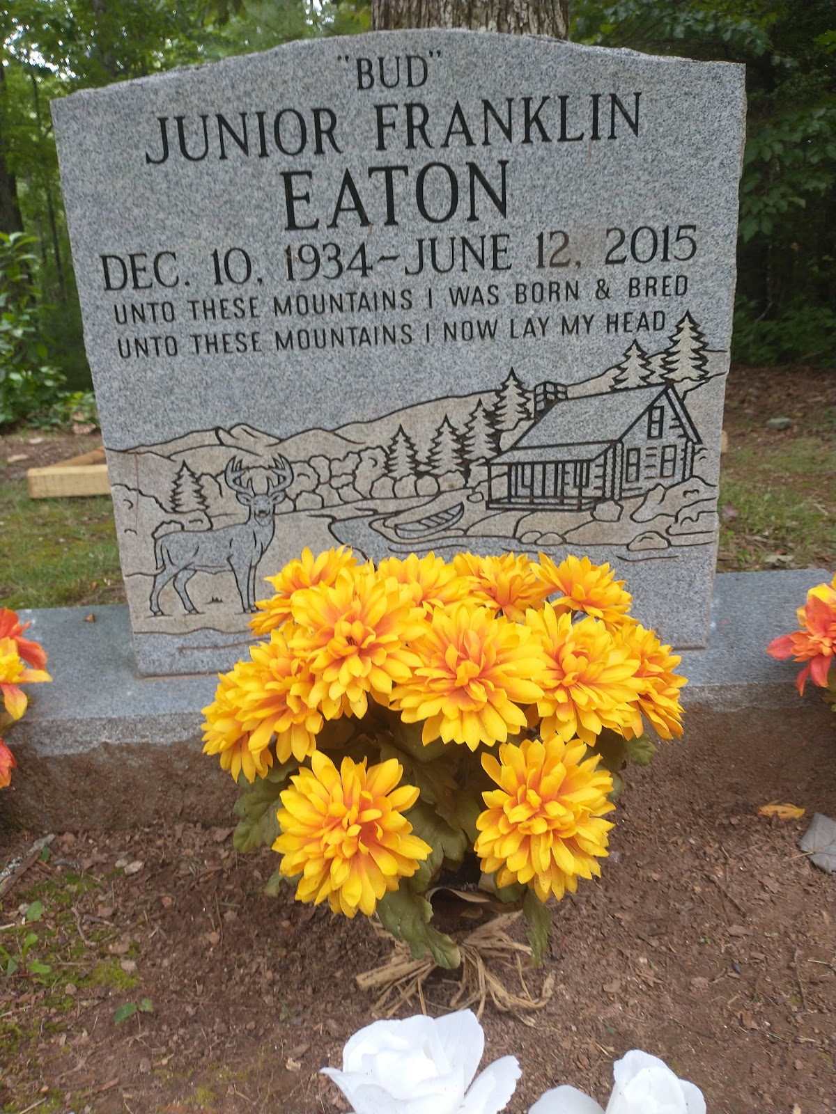 Hickory Flatts Cemetery cemetery grounds and headstones